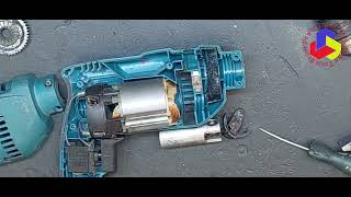 Makita impact drill HP1640 DIY Diagnose and repair [upl. by Artimas]