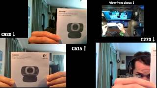 LogicoolLogitech C270 C615 C920 Review Part 2 [upl. by Anivad498]