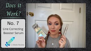 No7 Line Correcting Booster Serum Review 12 weeks [upl. by Wallraff556]