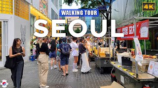 Seoul KOREA  Myeongdong Shopping Street Travel Vlog [upl. by Senecal]