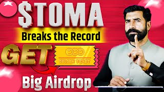 Tomarket Airdrop  TOMA Breaks the Record  Get Tomarket Golden Ticket  TOMA Coin News  Albarizon [upl. by Carly664]