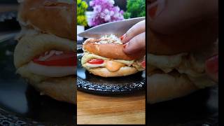 Subhaan Allah ❤ shortvideo food hadis breakfast burger omlet cooking ytshots pakeezakitchen [upl. by Cira443]