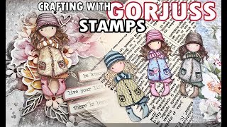 Gorjuss stamps  Scrapbooking embellishments [upl. by Dowd]