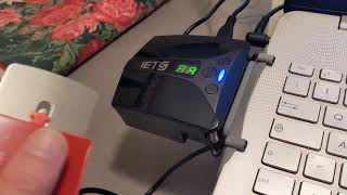 IETS Laptop Fan Cooler Review [upl. by Nosnev65]