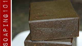 How to Make Pine Tar Soap eczema  psoriasis  Soaping101 [upl. by Colville]