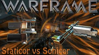 Warframe  Staticor vs Sonicor [upl. by Karylin]