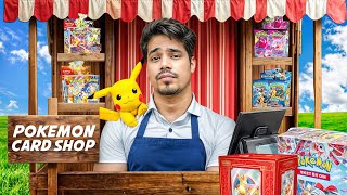 FINALLY I OPENED MY POKEMON CARD SHOP 😍🤑 [upl. by Janot]