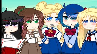 past sailor moon react to the future Ehe 2\5 [upl. by Akins451]