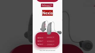 Resounds Nexia RIC Hearing Aid features besthearingaids HearingTechnology freetrial Hyderabad [upl. by Mishaan]