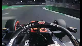 F1 Max Verstappen 2021 Jeddah Q3 Lap Attempt before crashing [upl. by Trebor]