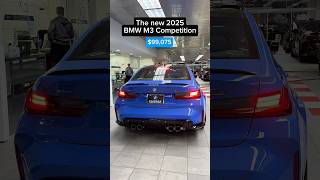 2025 BMW M3 COMPETITION CRAZY COLOR bmw shorts [upl. by Vierno]