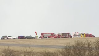 Five dead after private jet crashes at Ingalls Field Airport in Hot Springs [upl. by Stover466]