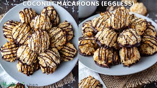 4 Ingredients Coconut Macaroons eggless [upl. by Zampardi307]