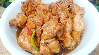 Pininyahang Manok Recipe  Eijaz Cooking Channel [upl. by Ahsla407]