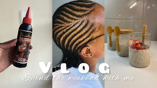 vlog Let’s make carrot dombolo iced coffee with Amarula  use this to grow your hair line mrsk [upl. by Shank]