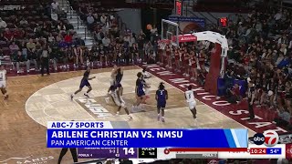 NMSU falls to Abilene Christian 7870 Aggies lose 5th straight [upl. by Minnnie410]