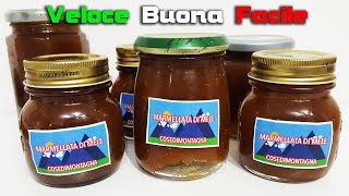 Marmellata di mele  Ricetta facile e veloce per una confettura tradizionale fatta in casa [upl. by Yar]