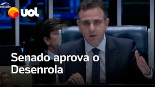 Desenrola Senado aprova projeto com teto para juros do rotativo em votação simbólica [upl. by Rechaba526]