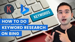 How To Do Keyword Research On Bing Using Keywords Everywhere [upl. by Eeslek]