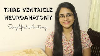 THIRD VENTRICLE  NEUROANATOMY  SIMPLIFIED [upl. by Dnomra]