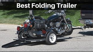 Best Folding Trailer  Top Reviews and Buying Guide [upl. by Araas]