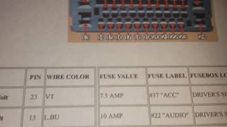 201316 Honda Accord stereo wire colors [upl. by Stultz]