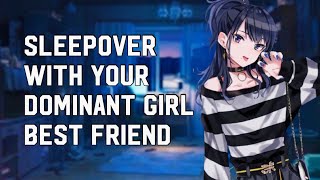 Sleepover With Your Dominant Girl Best Friend ASMR Sleep HelpTeasingPinned DownSoft Spoken [upl. by Eikciv979]