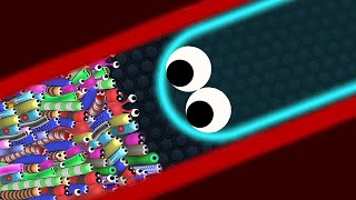 Slitherio 1 Hacker Giant Snake vs 79997 Snakes Epic Slitherio Gameplay [upl. by Aryamoy]