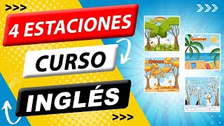 🇺🇸 Estaciones del año en INGLÉS 🗽 ❤️ 👉  1 EN EEUU  👈 [upl. by Georgetta497]