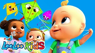 Lets Fly a Kite  S4EP46 Dance Along Super Mix  LooLoo Kids Songs for Kids [upl. by Yboc]