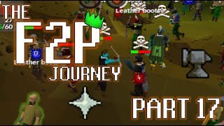 The F2P Journey  Part 17  Base 50s  PKing OSRS [upl. by Lladnarc]