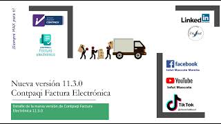 Nueva versión 1130 Contpaqi Factura Electrónica [upl. by Aliet512]