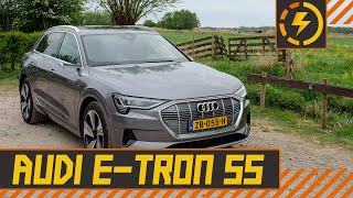 Audi ETron 55 Test Drive  Recharging [upl. by Nosnevets]