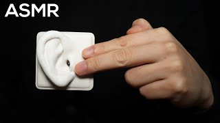 ASMR Ear Tragus Tapping  SR3D No Talking [upl. by Ettennig]