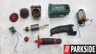 Fix Angle Grinder  PARKSIDE PWS 125 F5 [upl. by Mich]