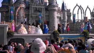 Princess Meridas crowning at Walt Disney World [upl. by Molly]