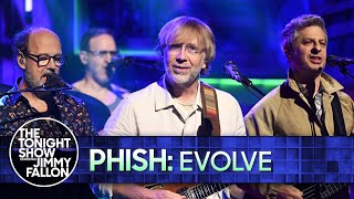 Phish Evolve  The Tonight Show Starring Jimmy Fallon [upl. by Wernsman]