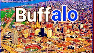 Buffalo a city in the state of New York and the seat of Erie County It lies in Western New York [upl. by Nadda]