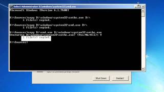 How To Reset Windows7 Password [upl. by Oleic]