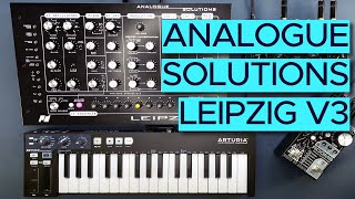 Analogue Solutions Leipzig V3 Sound Demo no talking with 15 Patches for Ambient IDM and Techno [upl. by Ayahsal496]