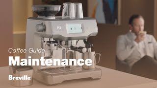 The Oracle® Touch  How to backflush your espresso machine  Breville USA [upl. by Aivle]