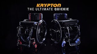 Quickie Krypton Carbon Wheelchairs  Two wheelchairs one concept [upl. by Fancie]