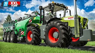 LS22 GülleAction und neue Flächen  XXL Farm 2 5  FARMING SIMULATOR 22 [upl. by Nido578]