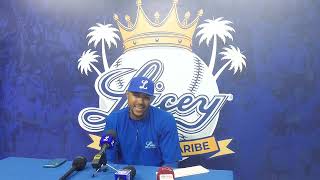 Rueda de prensa Tigres Del Licey 19102024 GILBERT GÓMEZ [upl. by Lesnah639]