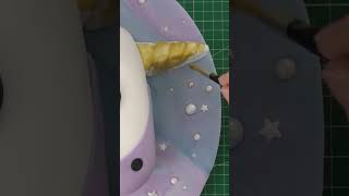 Unicorn cake 🦄 cake shorts cakedecorating [upl. by Tseng972]