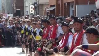 2012伊勢神宮神嘗奉祝祭エイサー踊りおどり [upl. by Wallford]