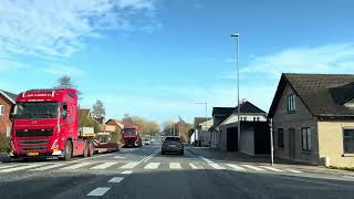 Driving From Skanderborg To Aarhus Denmark 🇩🇰 [upl. by Rodriguez516]