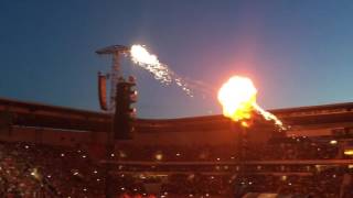 RAMMSTEIN  Du Hast  Pyro Show  Prague  Praha  Prag  28052017 [upl. by Guzel]