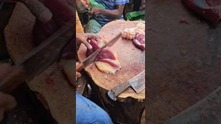 Super smooth beef cutting skill  Original deshi ox beef cutting [upl. by Navillus986]