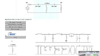 11th Feb part 6 Filter design and analysis using Elsie software [upl. by Birdt]